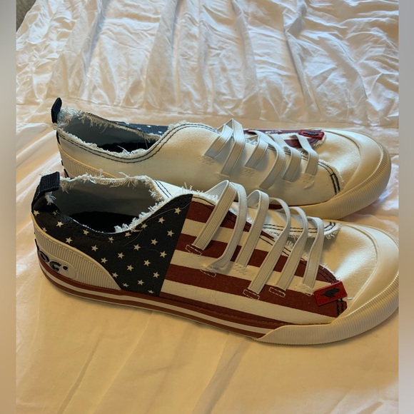 Rocket Dog American Flag Sneakers, 8 - Picture 1 of 5